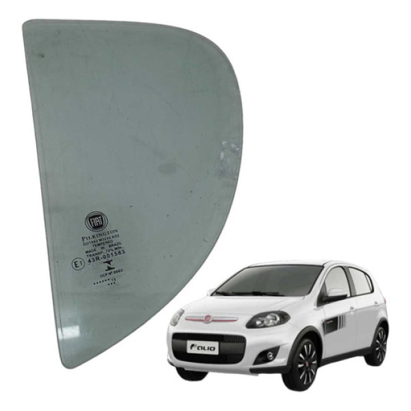  Vidro Fixo Porta Traseiro Esquerdo Palio 1.6 16v 2014