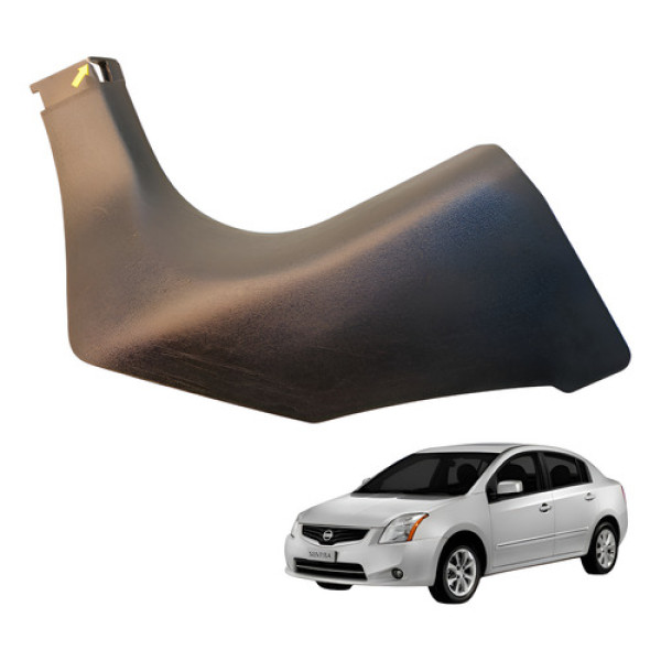 Moldura Soleira Dianteira Esquerda Nissan Sentra  2011 2012 Preto