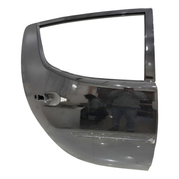 Porta Traseira Direita Mitsubishi L200 Triton 2008 Direito Preto
