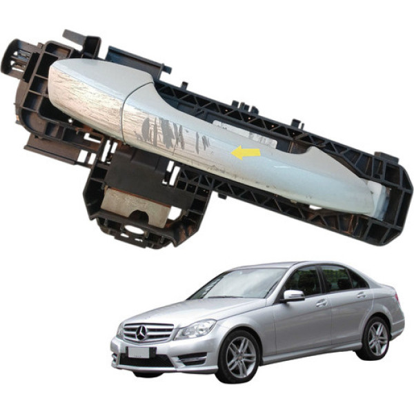 Maçaneta Externa Dianteira Direita Detalh Mercedes C180 2014