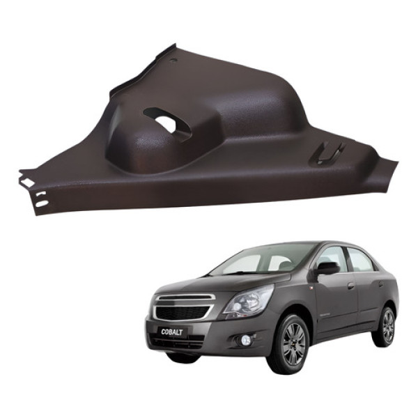 Acabamento Banco Traseiro Esquerdo Cobalt 1.8 2013 2014 Marrom-escuro