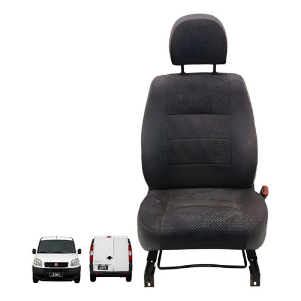 Banco Dianteiro Direito Fiat Doblo 1.4 2011 Cargo Preto