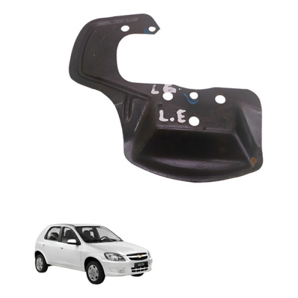 Espelho Freio Dianteiro Le Chevrolet Celta 2008 2012 Preto