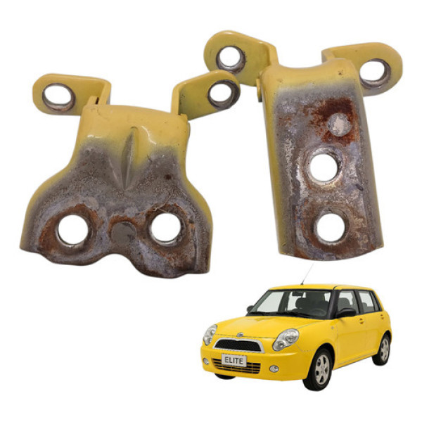 Dobradiça Porta Dianteira Direita Par Lifan 320  2010 2011
