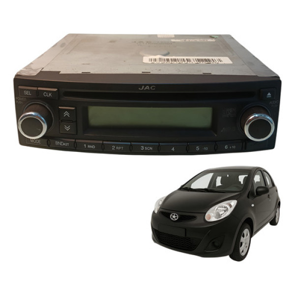 Radio Cd Player Jac J2 1.4 2014 7911020u9080 Preto