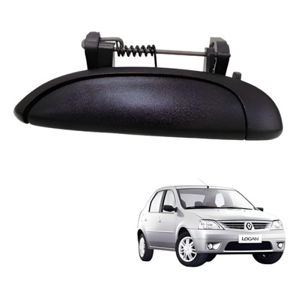 Maçaneta Externa Dianteira Esquerda Logan Exp 1.0 16v 2008 Dianteira