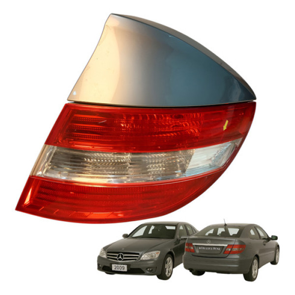 Lanterna Traseira Direita Mercedes Clc 200 1.8 2009 2010 Direito/passageiro Vermelho