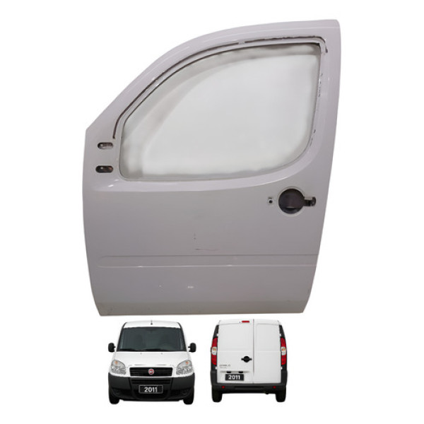Porta Dianteira Esquerda Doblo 1.4 2011 Cargo Branco