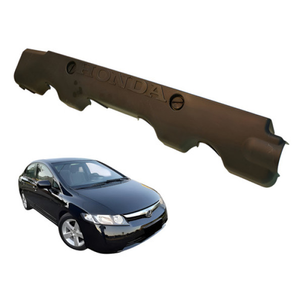 Acabamento Tampa Motor Honda New Civic 1.8 Lxs 2007 2011