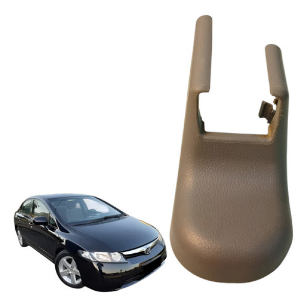 Acabamento Trilho Banco Honda New Civic 2007 2012 Cinza