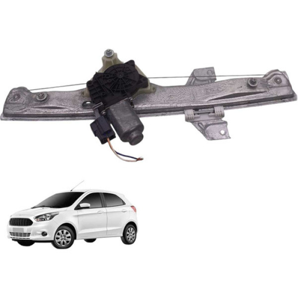 Maquina Vidro Dianteira Direita Ford Ka 1.0 2015 2017