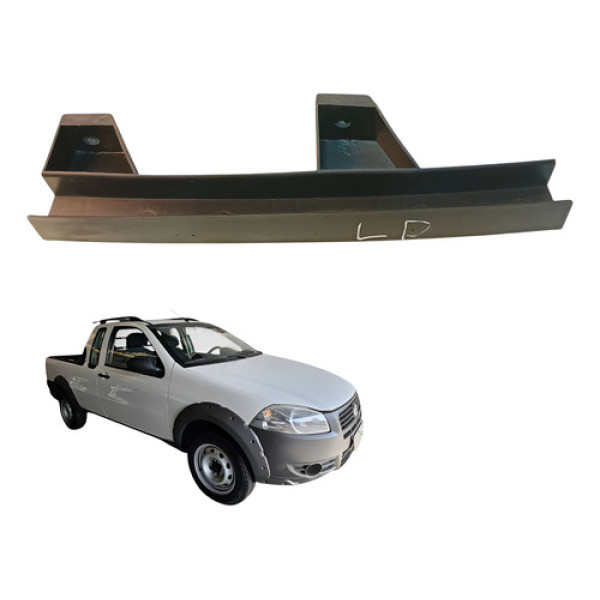 Guia Vidro Direito Fiat Strada 1.4 2p Working 2012 Preto