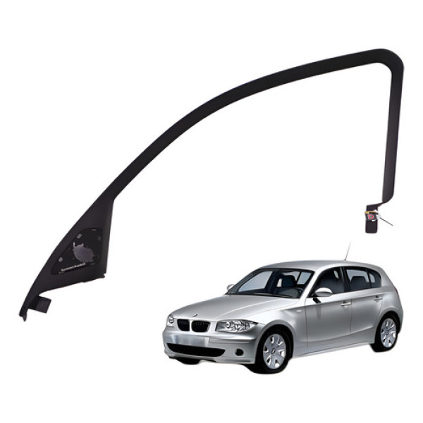 Guarnição Interna Porta Dianteira Direita 130i 3.0 2008 2009 Preto