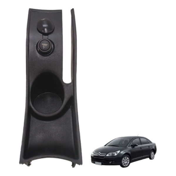 Moldura Alavanca Freio Mão Citroen C4 Pallas 2009