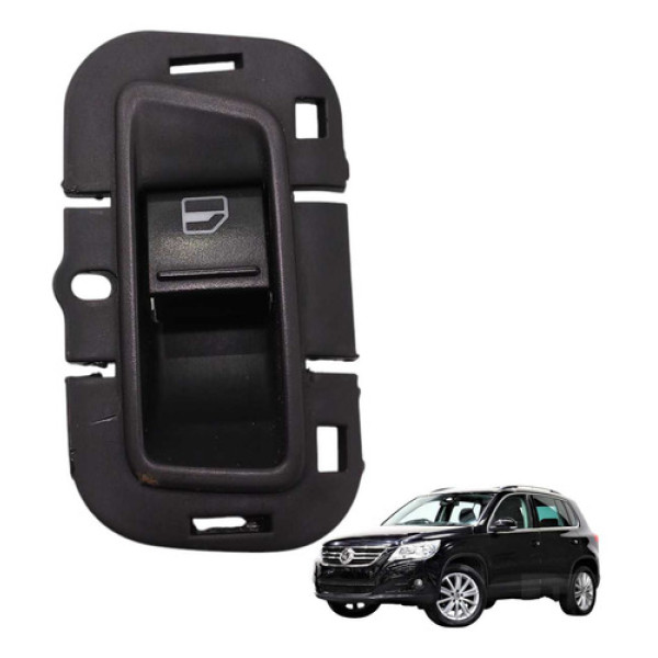 Comando Vidro Eletrico Traseiro Direito Tiguan 2.0 Tsi 2010