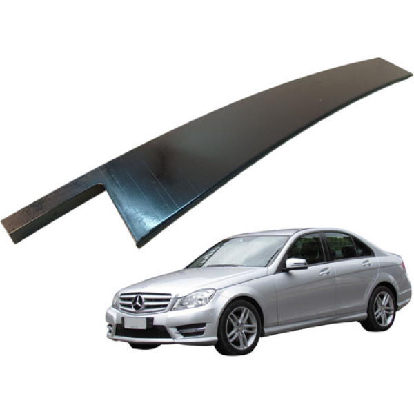 Moldura Externa Porta Traseira Direita Mercedes C180 2013