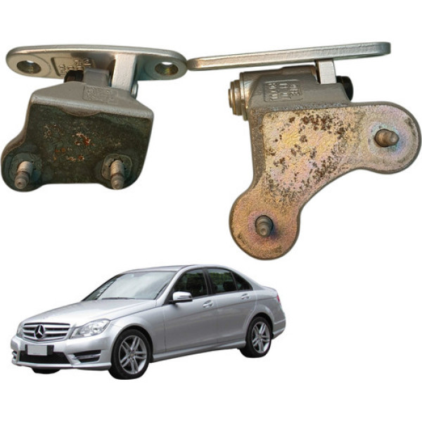 Dobradiça Porta Traseira Esquerda Par Mercedes C180 2013