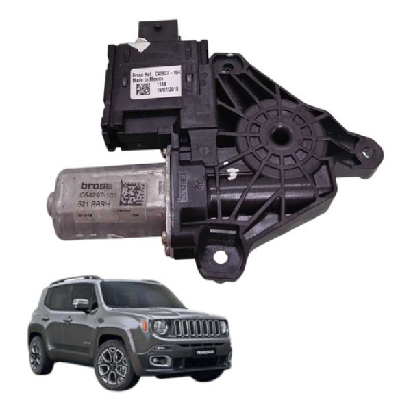 Motor Vidro Eletrico Traseiro Direito Renegade 1.8 Flex 2019