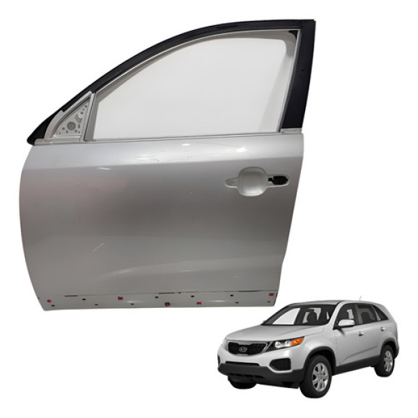 Porta Diateira Esquerda Sorento Ex2 2.4 2012 Dianteira Cinza