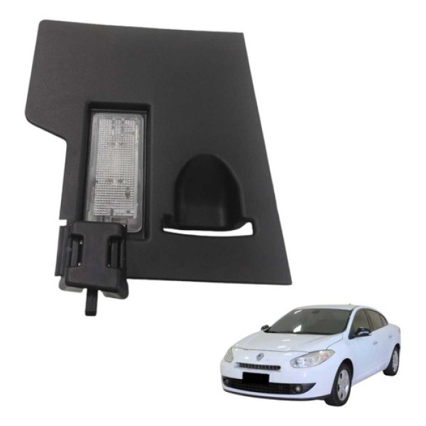 Acabamento Luz Porta Luvas Renault Fluence 2011 2016