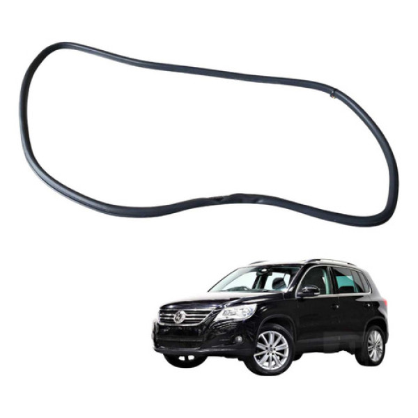 Borracha Vedação Porta Dianteira Direita Tiguan 2.0 2010 Preto
