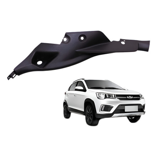 Moldura Lateral Banco Traseiro Esquerdo Tiggo 2 2019 2020 Preto