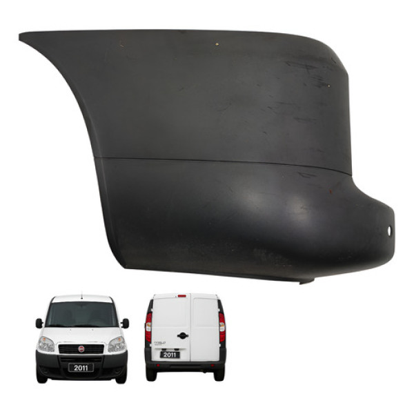 Ponteira Polaina Parachoque Traseiro Esquerdo Doblo 2011