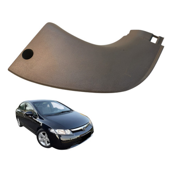 Acabamento Soleira Dianteira Direita Honda Civic 2007 2011 Cinza
