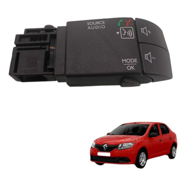 Comando Volante Renault Logan 2015 2018 1.0 3cc