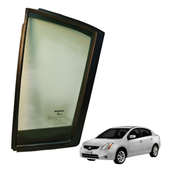 Vidro Fixo Traseiro Esquerdo Nissan Sentra 2.0 2011 2012