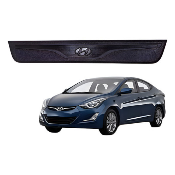 Soleira Porta Dianteira Direita Elantra 1.8 2012 2013 Preto