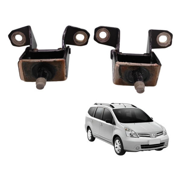 Dobradiça Tampa Traseira Par Livina 1.6 Flex 2009 2012