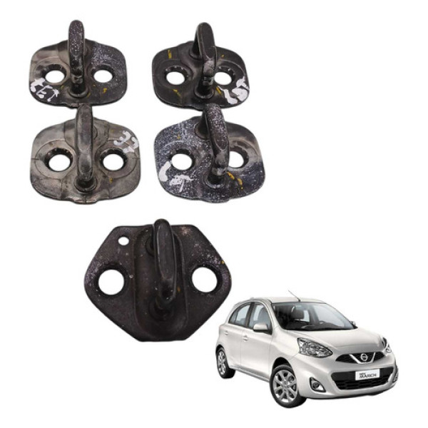 Batente Fechadura Kit March 1.0 3cc Sv 2016