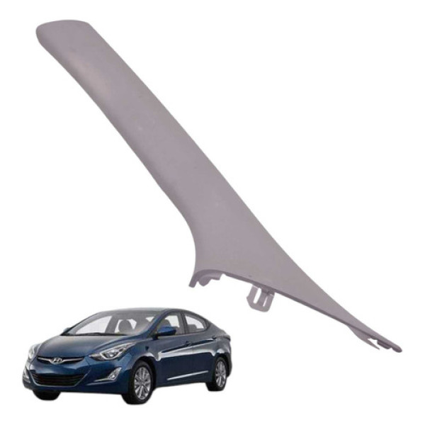 Moldura Esquerda Coluna Parabrisa Elantra 1.8 2012 2013