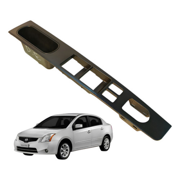 Moldura Comando Vidro Dianteiro Esquerdo Nissan Sentra  2012