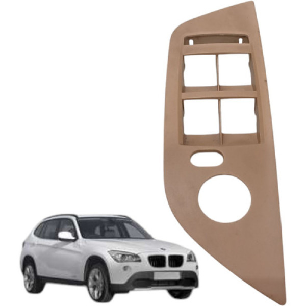 Moldura Comando Vidro Dianteiro Esquerdo Bmw X1 2011 2012
