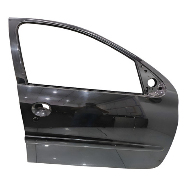Porta Dianteira Direita Peugeot 207 Passion Xr 2011 Dianteira Direito Preto
