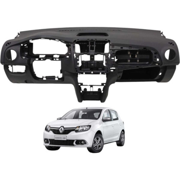 Painel Renault Sandero 1.0 3cc 2017 Preto
