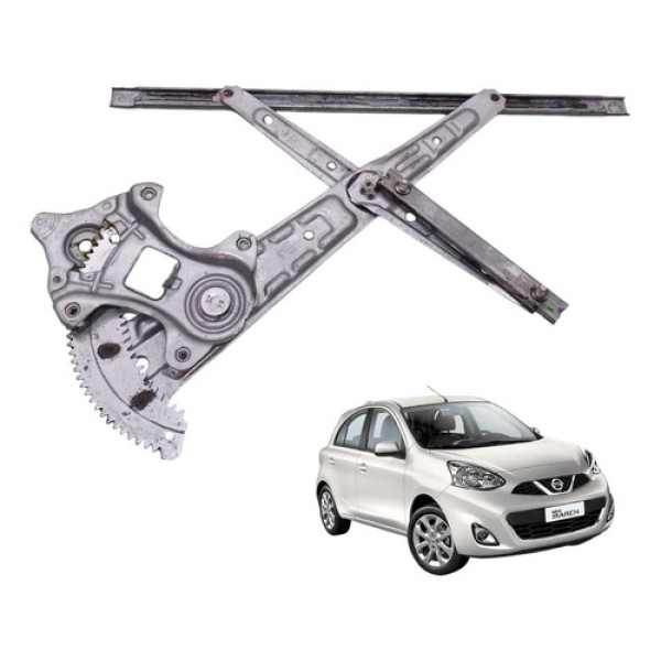 Maquina Vidro Dianteira Direita March 1.0 3cc Sv 2016 