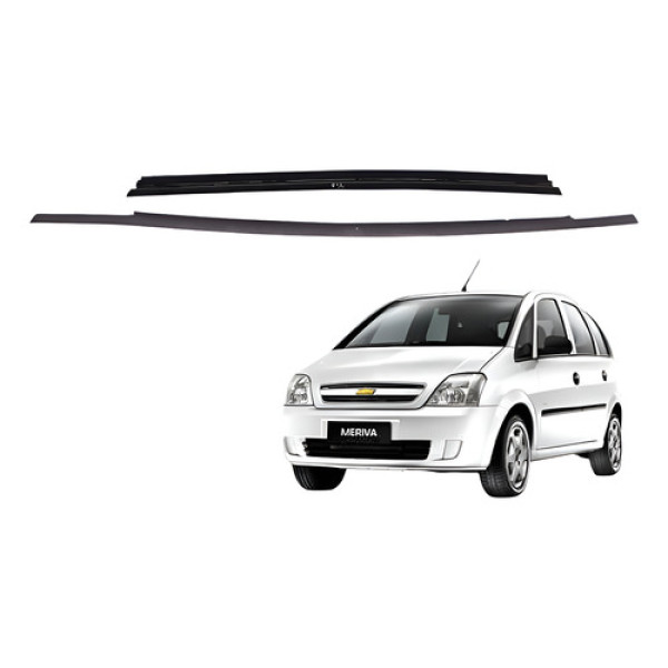 Kit Pestana Porta Traseira Direita Meriva Joy 1.8 2007 Preto