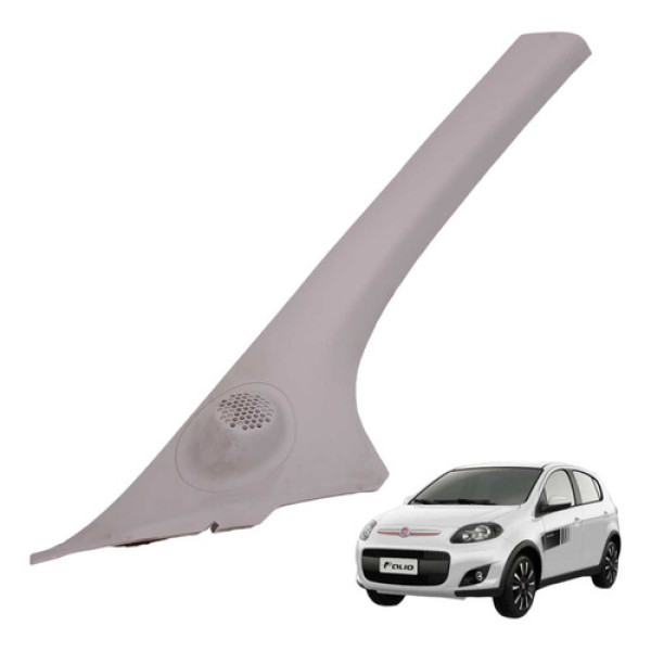 Moldura Direita Coluna Parabrisa Palio Dualogic 1.6 16v 2014