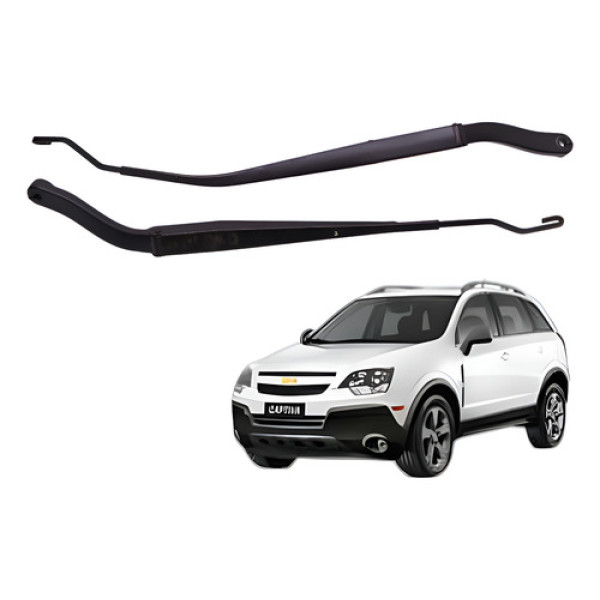 Braço Limpador Parabrisa Par Captiva 2.4 185cv 2012 Direito