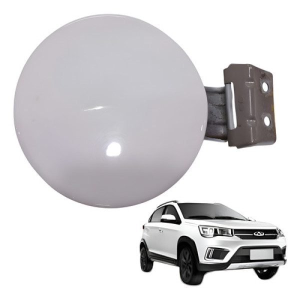 Portinhola Tampa Tanque Combustível Tiggo 2 1.5 2019 2020 Branco