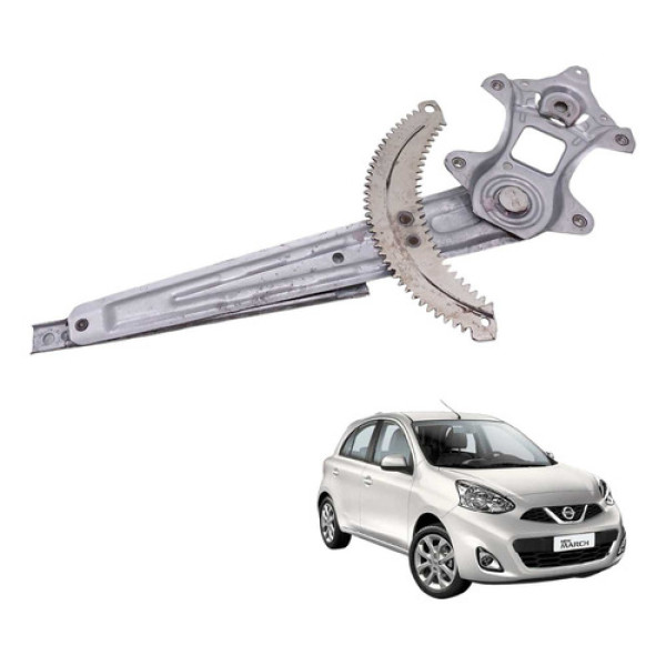 Maquina Vidro Traseira Direita March 1.0 3cc Sv 2016 