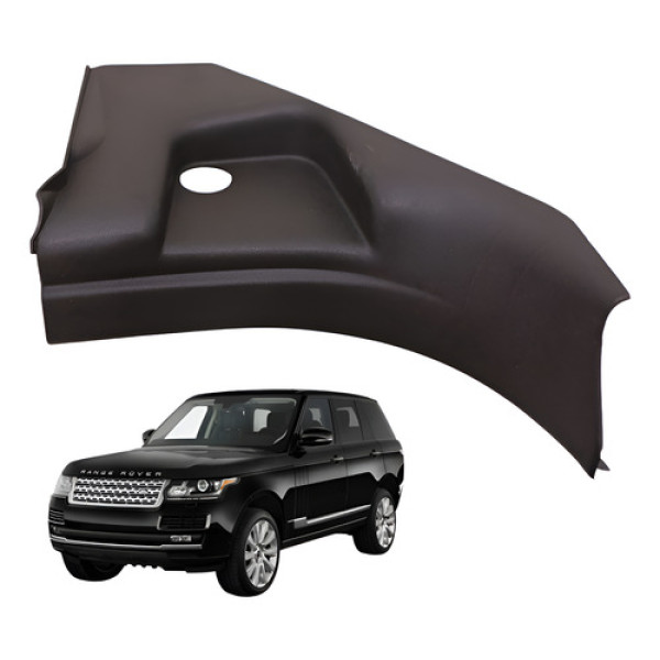 Acabamento Soleira Dianteira Esquerda Vogue V8 2013 Marrom-escuro