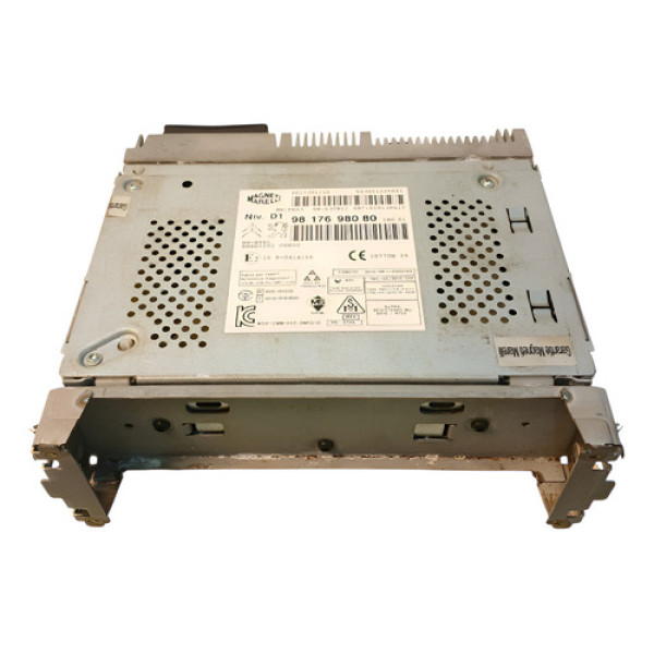 Central Multimidia Citroen Aircross 1.5 M Live 2017 Cinza