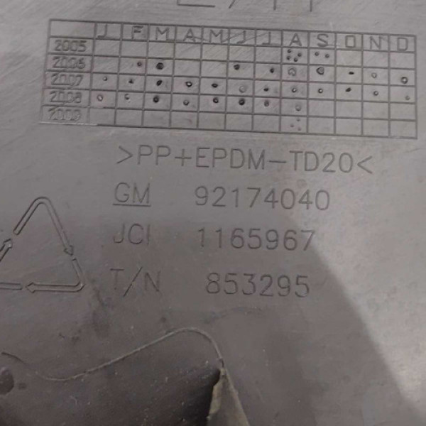 Forro Porta Traseiro Esquerdo Omega Cd 3.6 2008 2009 2010