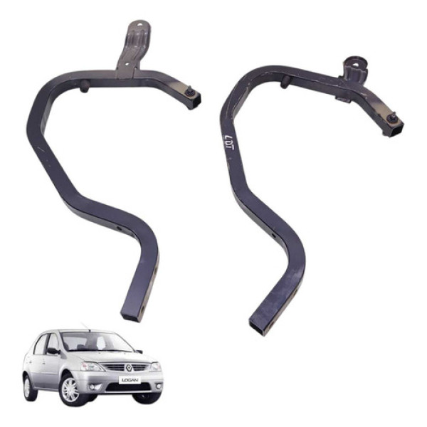 Braço Dobradiça Tampa Traseira Par Logan Exp 1.0 16v 2008