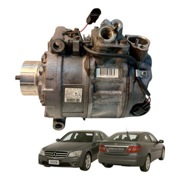 Compressor Ar Condicionado Mercedes Clc 200 1.8 2009 Detalhe