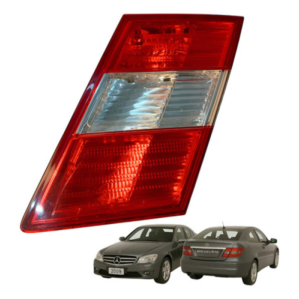 Lanterna Direita Tampa Traseira Mercedes Clc 200 1.8 2010  Direito/passageiro Vermelho